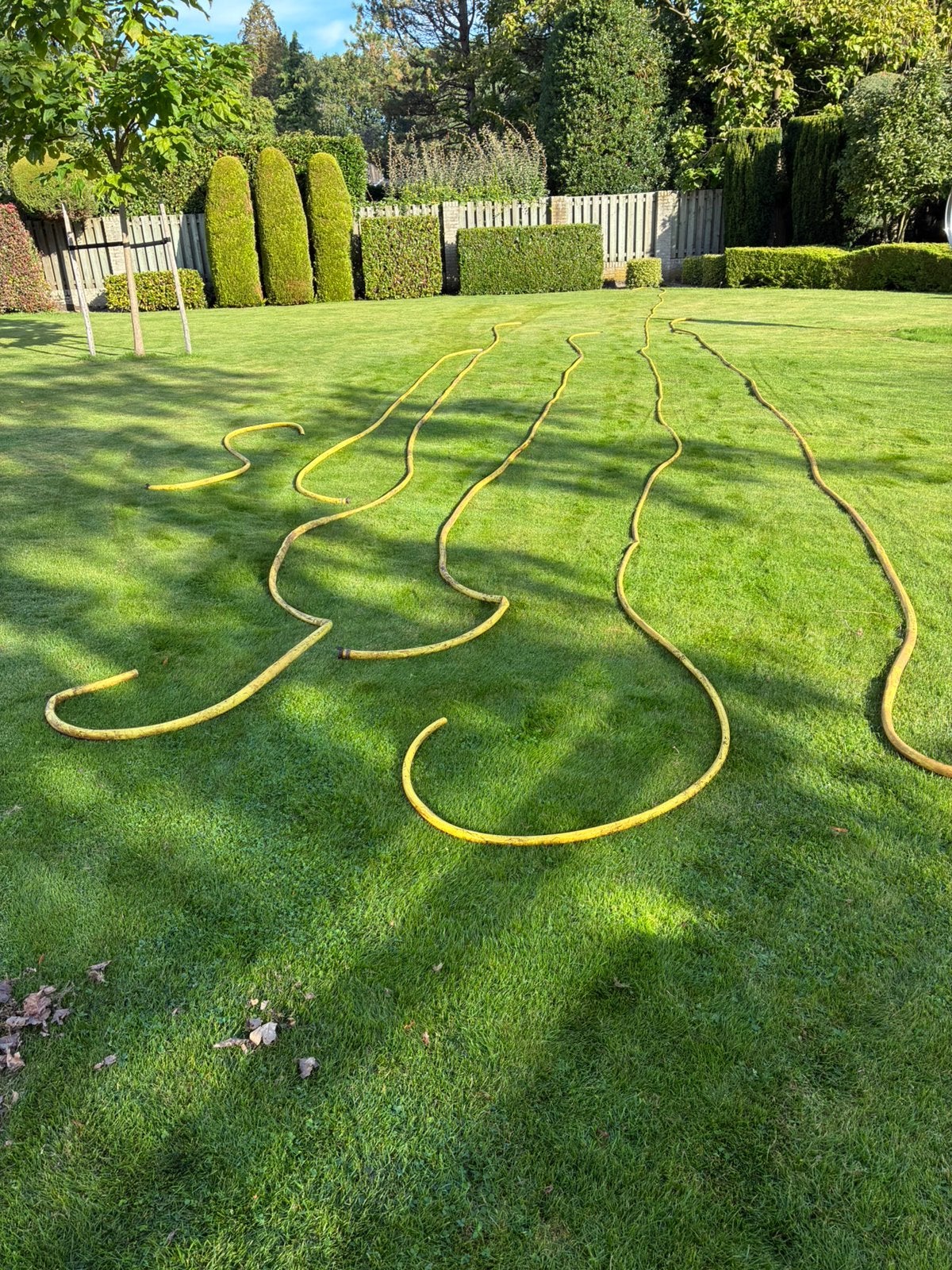 3/4 mm Tricoflex slangen en 1/2 mm tuinslangen, Ophalen, Gebruikt, Tuinslang