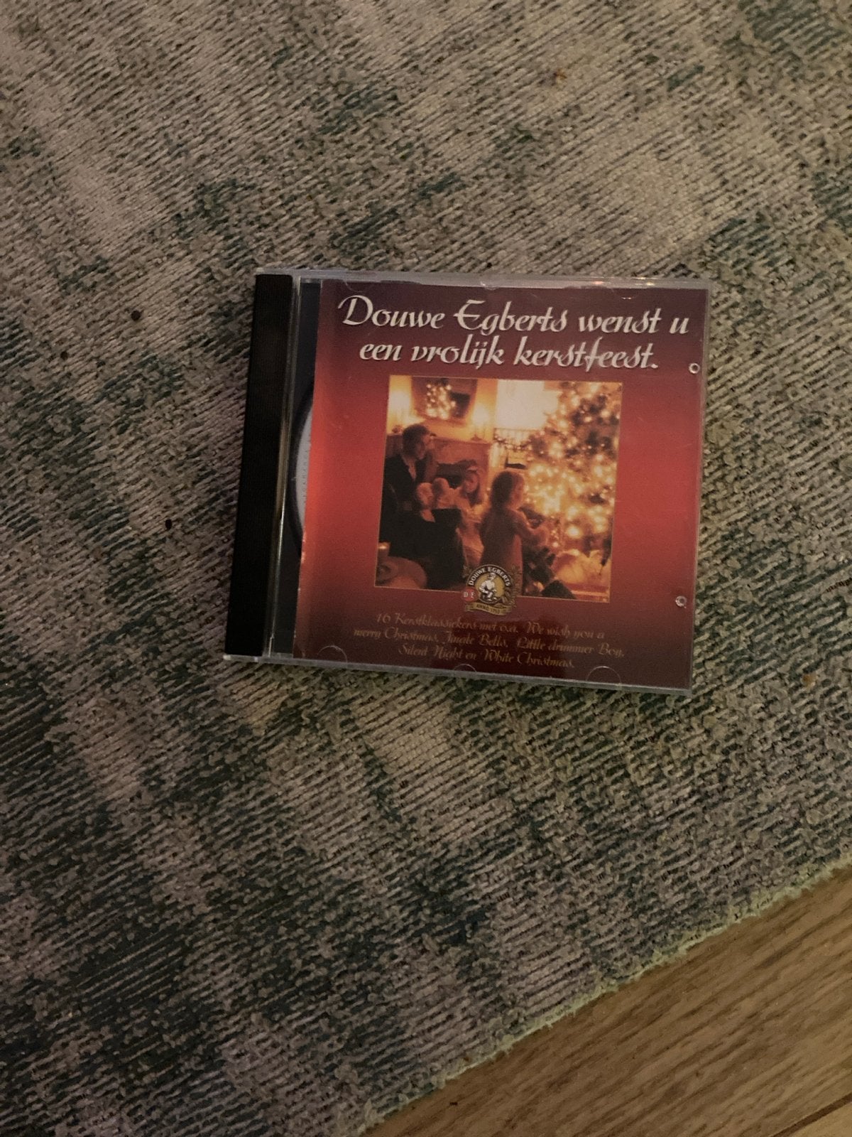 Douwe Egberts wenst u een vrolijk kerstfeest CD, Kerst, Ophalen of Verzenden, Zo goed als nieuw, Inclusief doosje