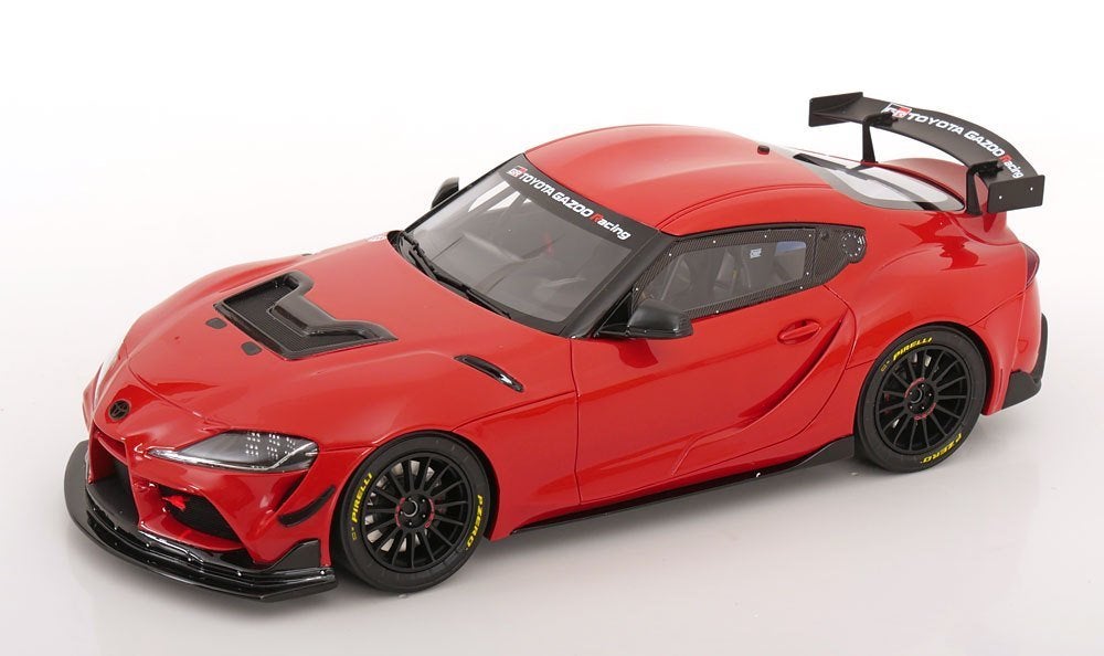 OttOmobile 1:18 Toyota Supra GT4 Coupe 2023 plasma oranje, Hobby en Vrije tijd, Modelauto's | 1:18, Ophalen of Verzenden, Nieuw