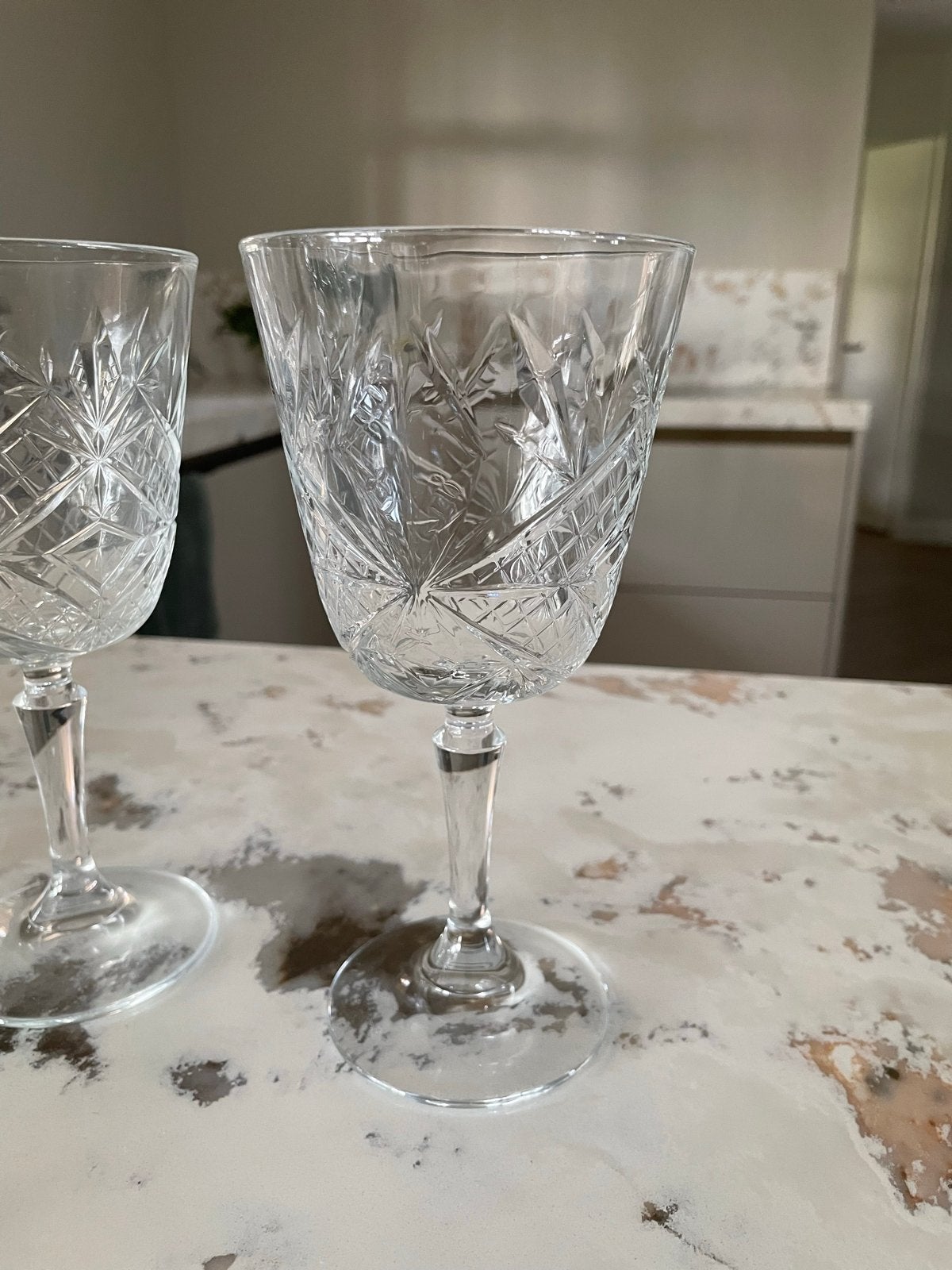 Blomus 6x kristalln wijn glazen, Ophalen