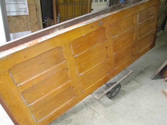 2 stuks 240x84 en 2 stuks 256x89, zware paneeldeuren, Ophalen