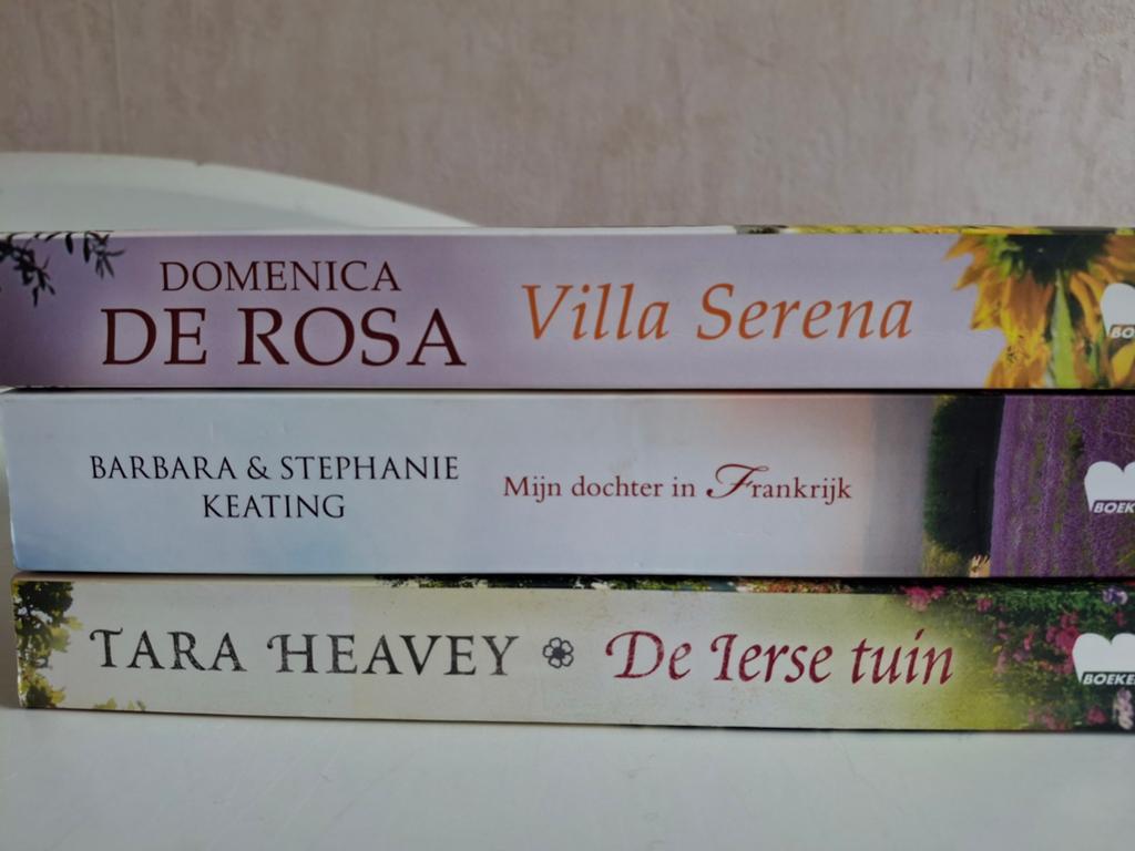 3  leuke mooie romans:, Boeken, Ophalen of Verzenden, Gelezen, Domenica De Rosa, Barbara & Stephanie Keating, Tara Heavey, Nederland