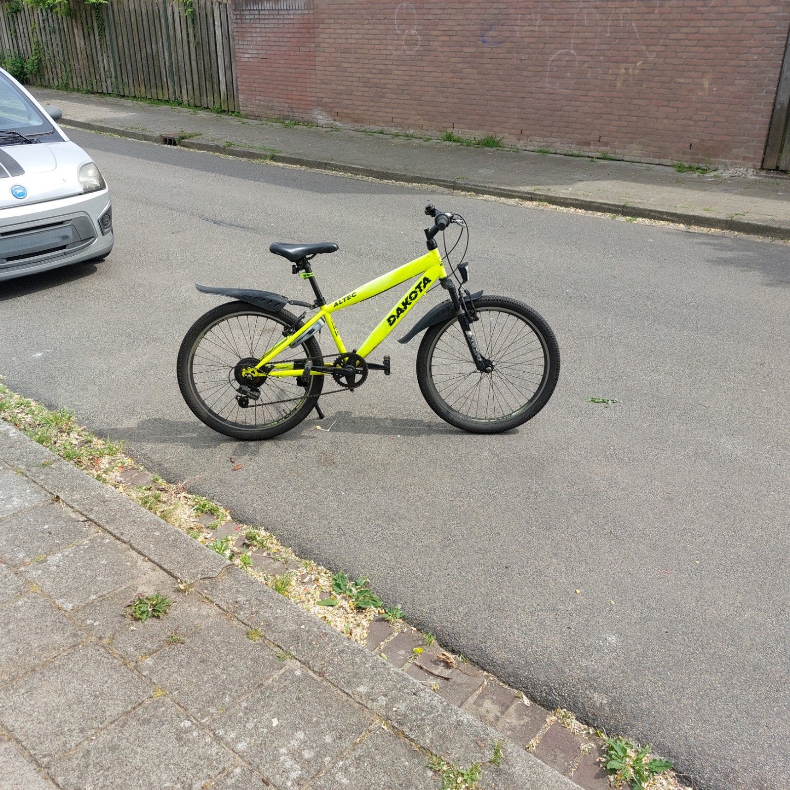 Altec Dakota Kinderfiets - Neon Geel, Ophalen of Verzenden, Zo goed als nieuw, 20 inch of meer