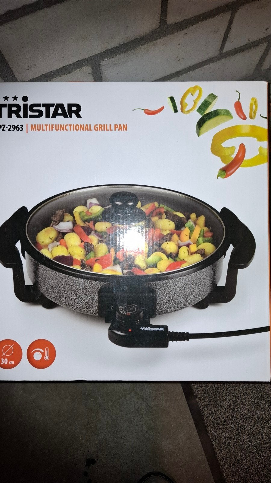 Hapjespan nieuw in doos, Ophalen of Verzenden, Nieuw, Overige materialen, Koekenpan of Braadpan