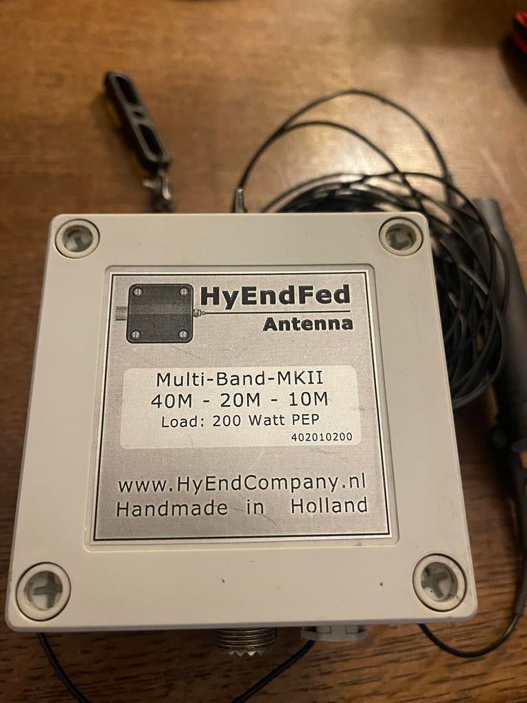 HyEndFed Multi-Band MKII Antenne 10, 20, 40 meter band, Telecommunicatie, Antennes en Masten, Ophalen of Verzenden, Zo goed als nieuw
