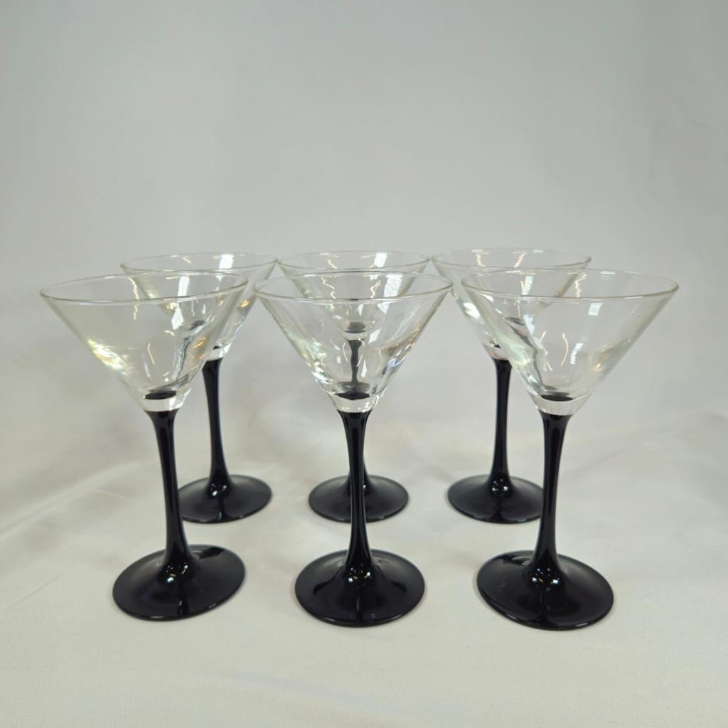 Vintage Luminarc martini / cocktail glazen, Antiek en Kunst, Ophalen of Verzenden