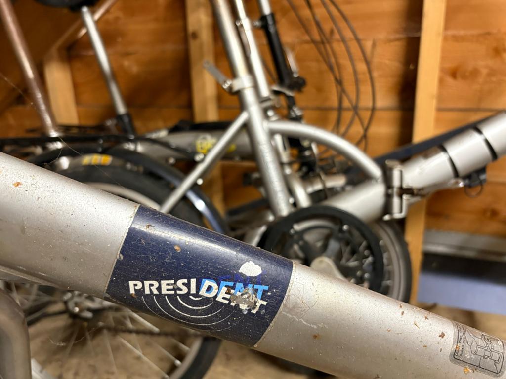 4 stuks vouwfiets waaronder 2 President vouwfietsen, Fietsen en Brommers, Fietsen | Vouwfietsen, Overige merken, 20 inch of meer