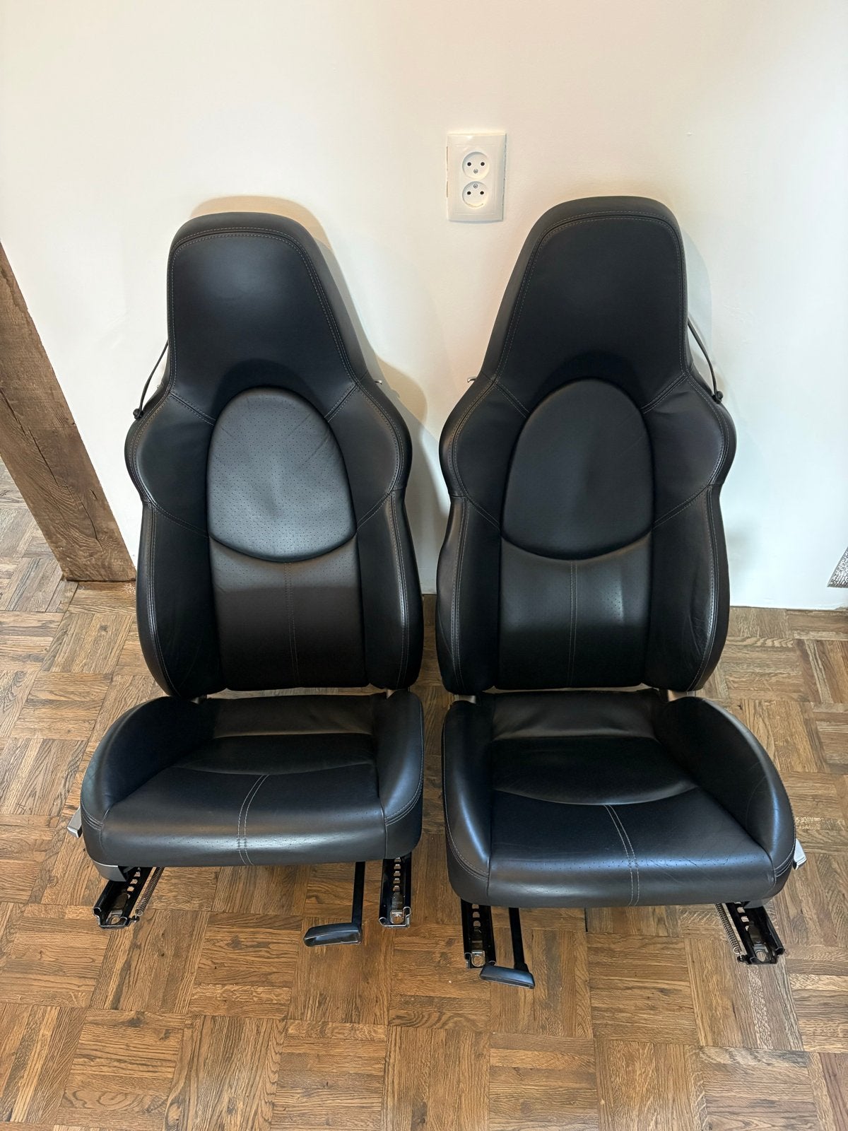 Porsche 987 / 997 sport stoelen / turbo stoelen, Auto-onderdelen, Interieur en Bekleding, Ophalen, Gebruikt, Porsche
