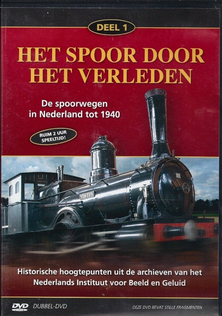 DVD - Het spoor door het verleden - Nederland tot 1940, Ophalen of Verzenden, Gelezen, Trein
