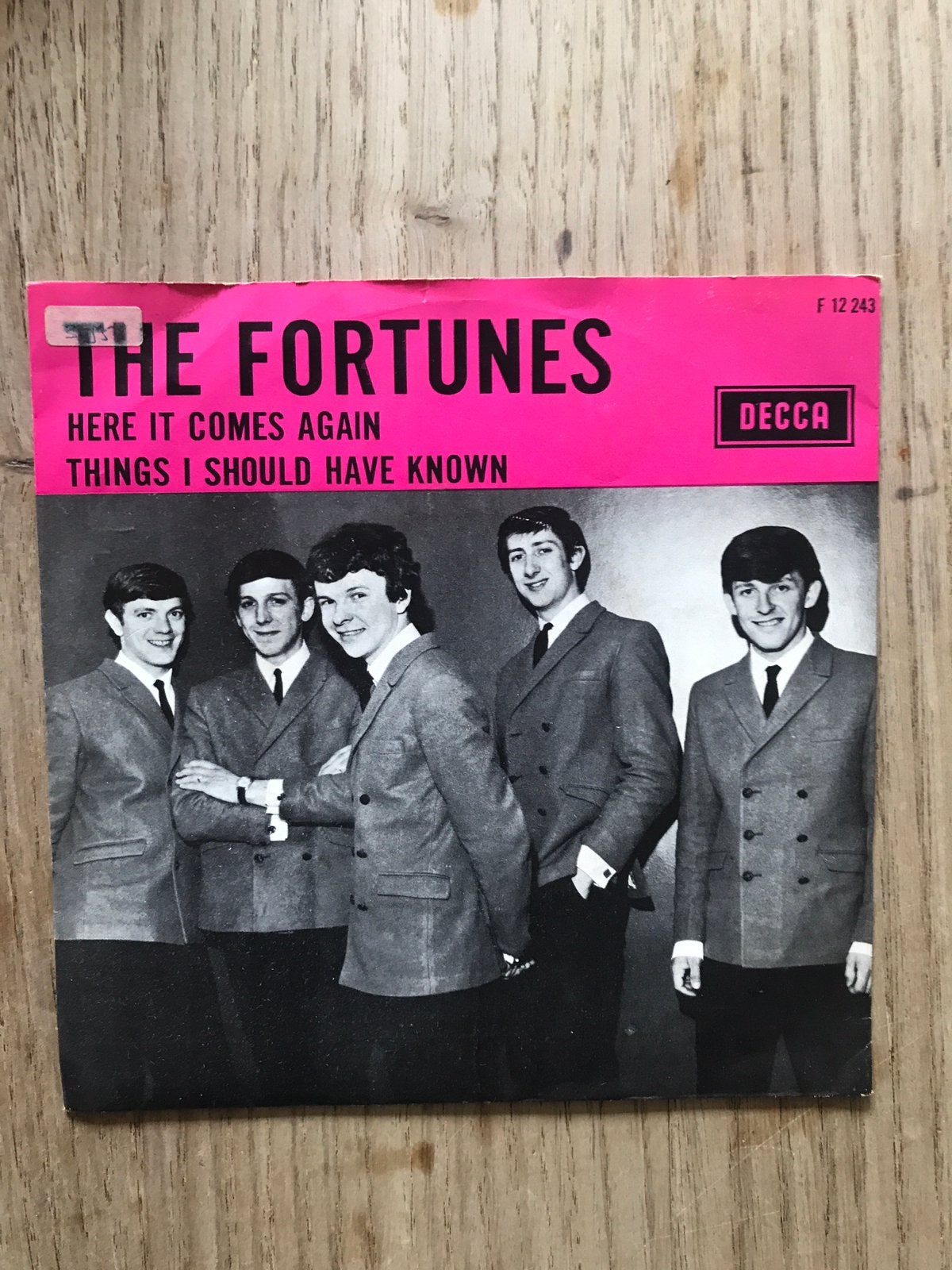 The fortunes / here it comes again, Ophalen of Verzenden, Zo goed als nieuw, Pop