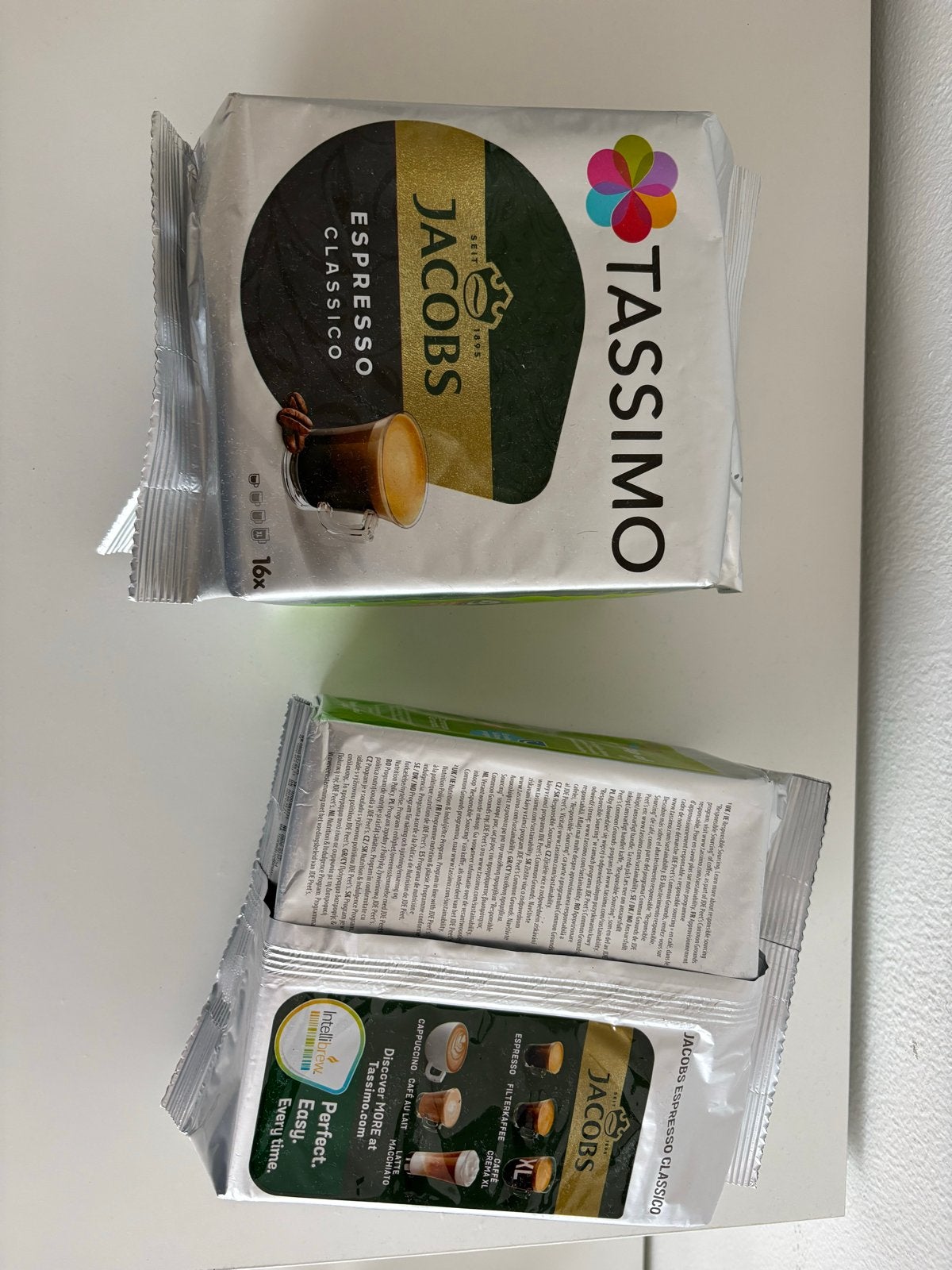 Jacobs Tassimo Espresso Classico koffiepads 16x, Ophalen of Verzenden