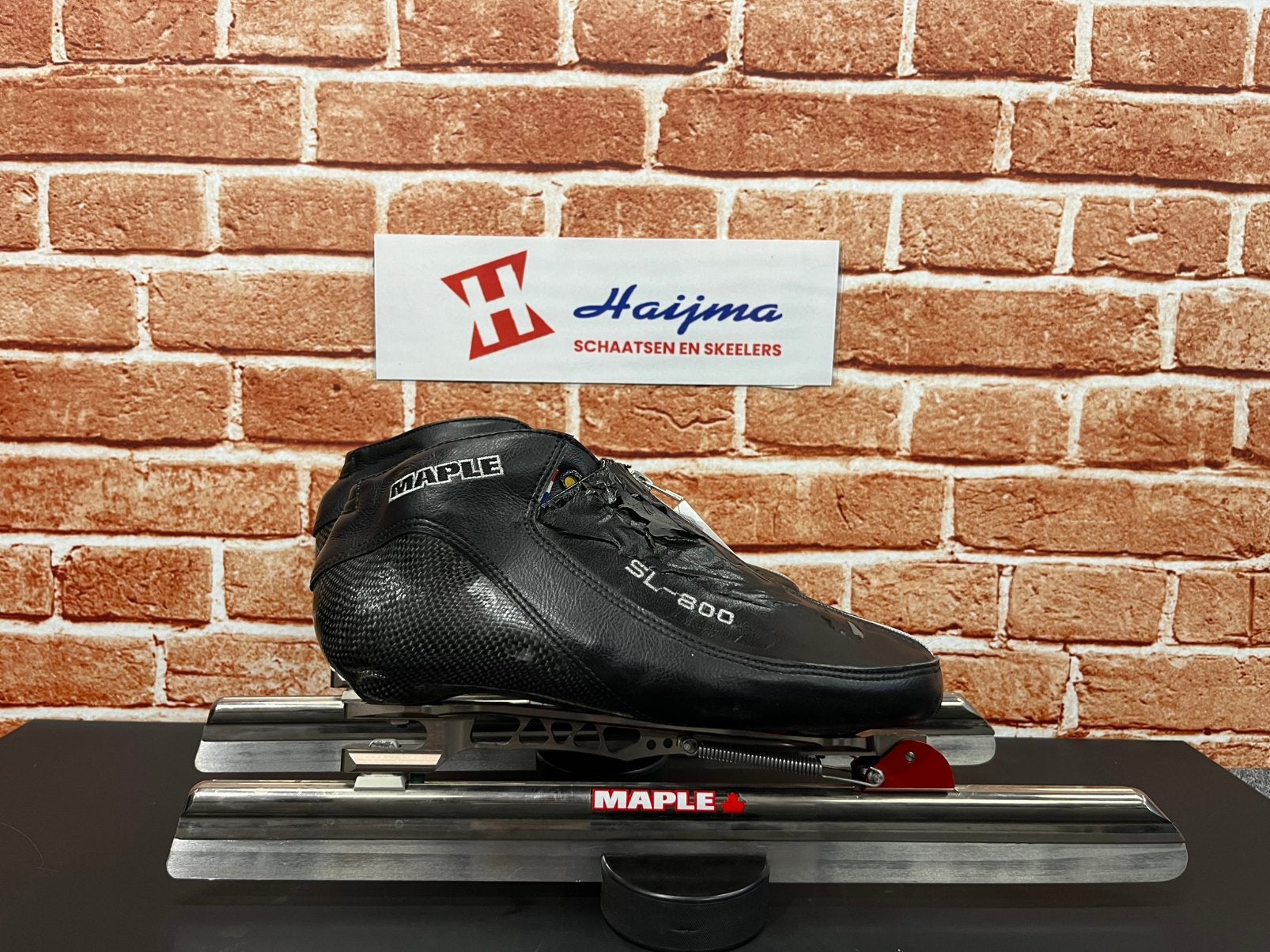 Maple SL 800 (mt 45) met maple klap onderstel, Klapschaats, Ophalen of Verzenden, Zo goed als nieuw, Maple