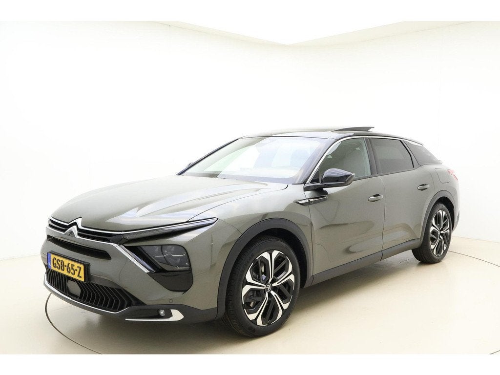 Citroën C5 X 1.6 Plug-in Hybrid 225 Shine Automaat | Naviga, Auto's, Citroën, Automaat, 4 cilinders, Leder, Hybride Elektrisch/Benzine