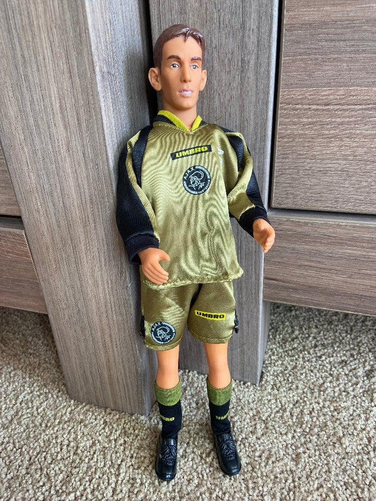 Ajax pop Edwin van der Sar, Verzamelen, Sportartikelen en Voetbal, Verzenden, Gebruikt, Ajax