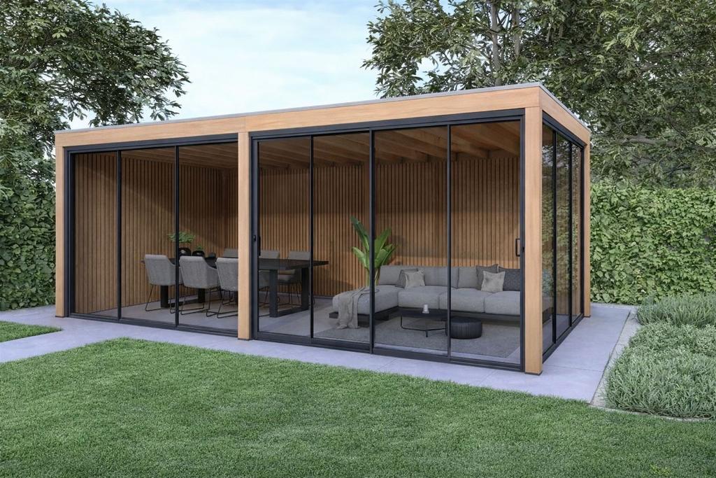 Bouwen van veranda, Ophalen, Nieuw, Veranda