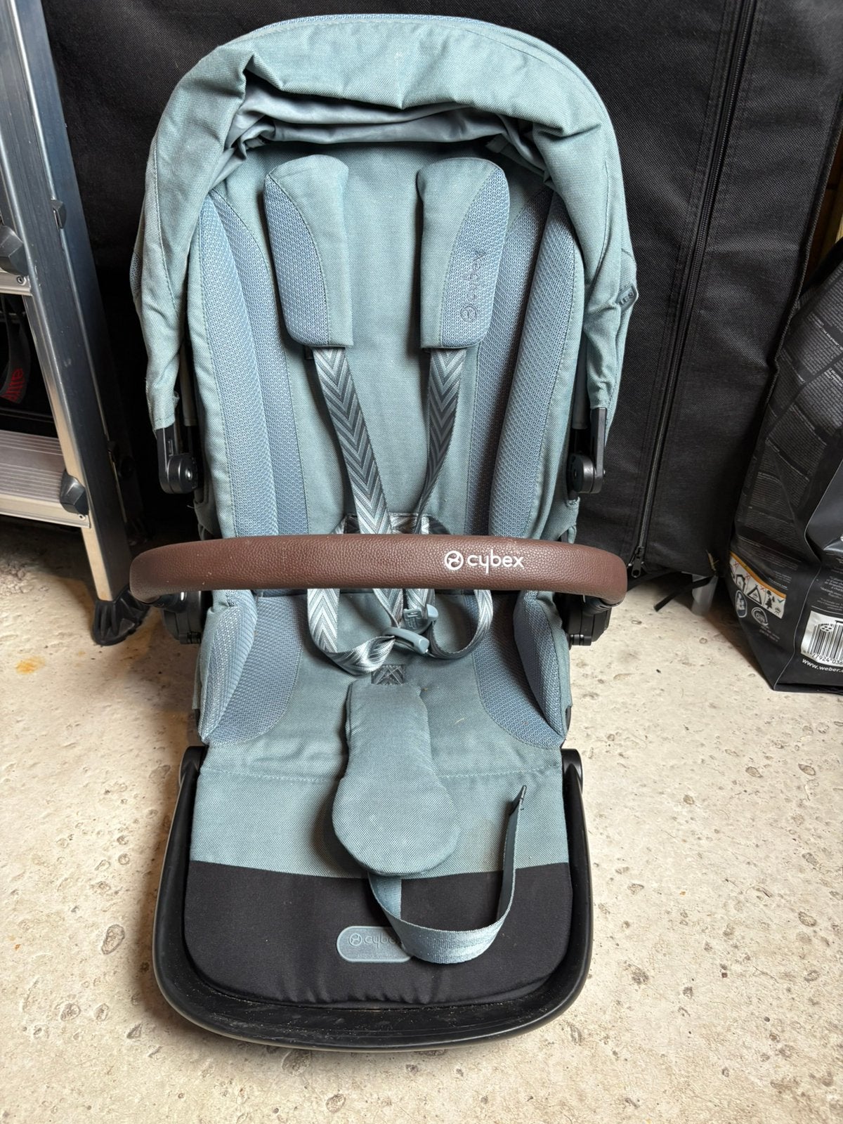 Cybex Seat Unit Gazelle S TPE Stormy Blue - Lichtblauw, Ophalen, Zo goed als nieuw, Kinderwagen, Overige merken