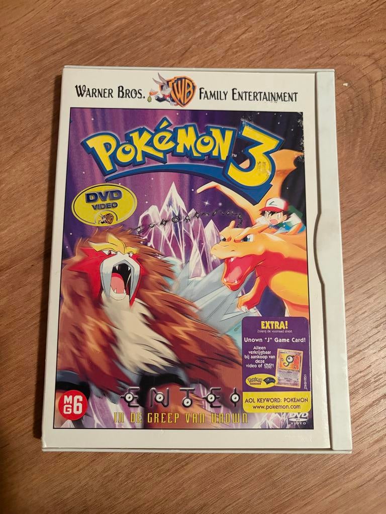 Pokémon 3: In de Greep van Unown DVD, Cd's en Dvd's, Avontuur, Gebruikt, Alle leeftijden, Ophalen of Verzenden
