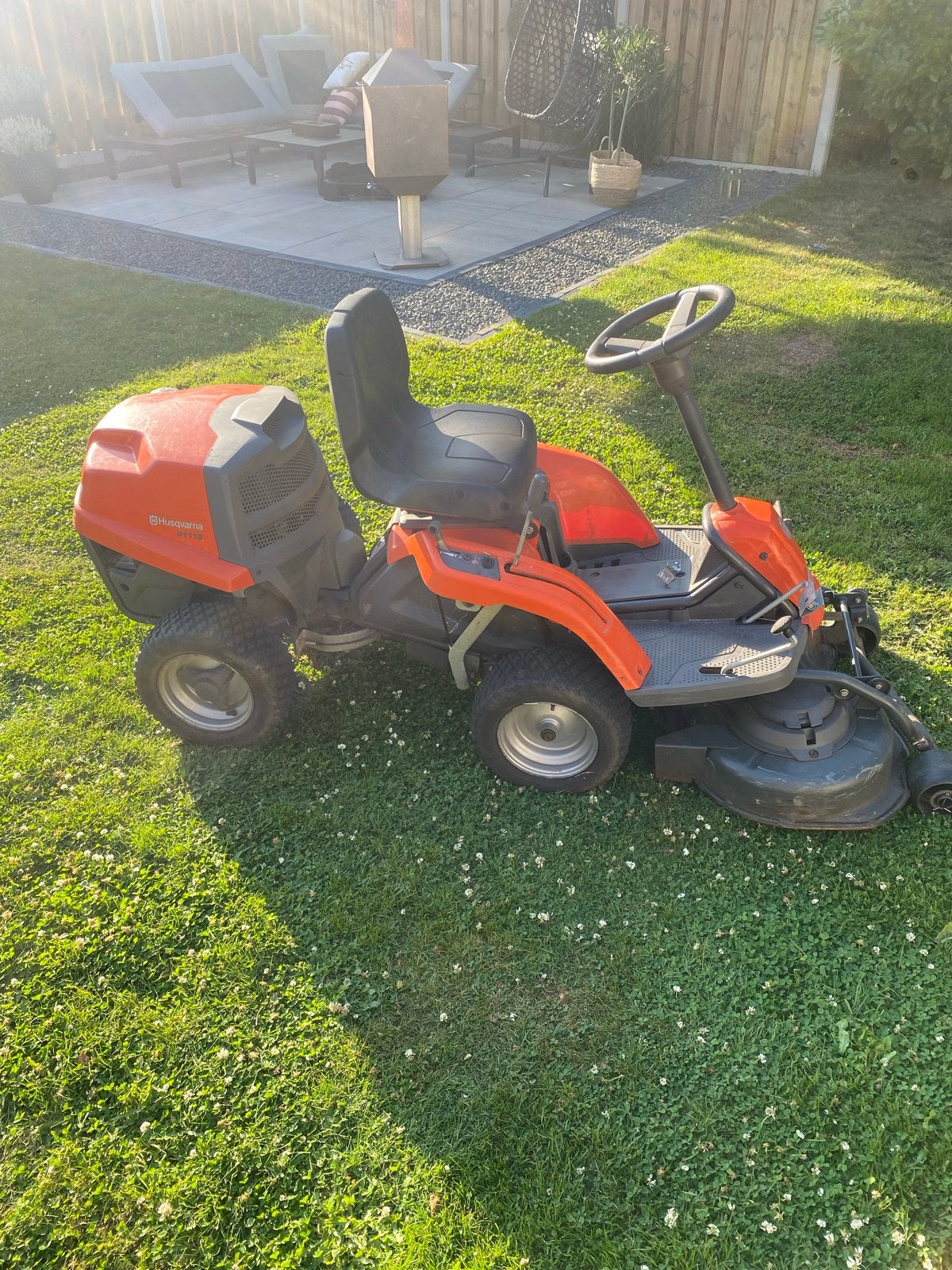 Husqvarna, Ophalen, Cirkelmaaier, Mulchfunctie, Zo goed als nieuw