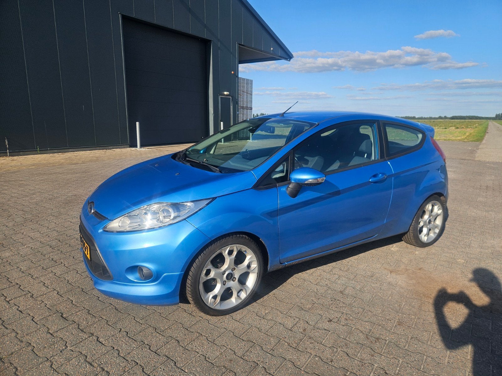 Ford Fiësta 1.6 Ti-vct 88KW 3DR 2011 Blauw, 1596 cc, 31 €/maand, 4 cilinders, Blauw