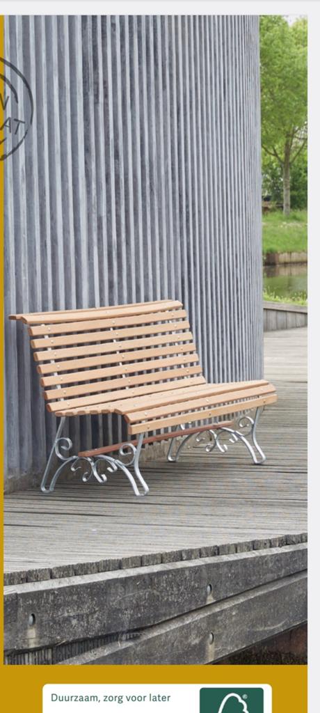 Tuinbank hardhout 180cm  BP*, Tuin en Terras, Tuinbanken, Ophalen, Nieuw, Hout