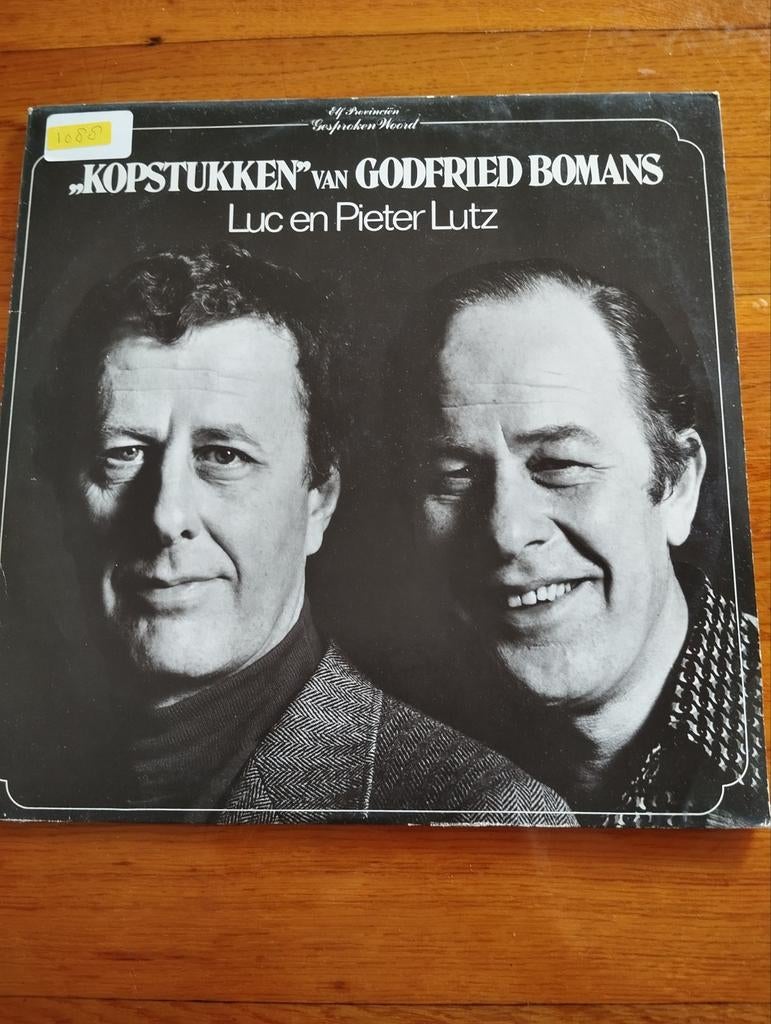 Kopstukken - Godfried Bomans (Luc & Pieter Lutz) LP, Ophalen of Verzenden, Gebruikt, 12 inch
