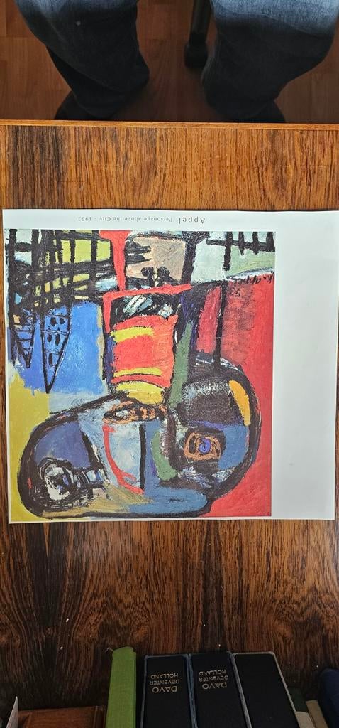 Karel Appel - Personage Above The City - 1953, Verzenden