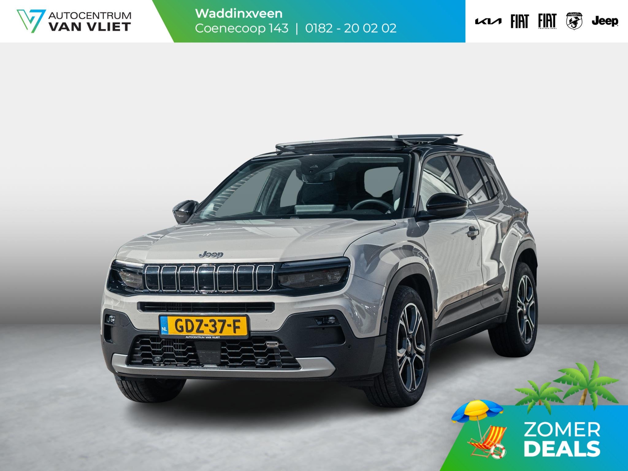 Jeep Avenger 1.2 e-Hybrid Summit | Leder & Winter Pack | Sch, 12 maanden, Euro 6, 1199 cc, 620 kg