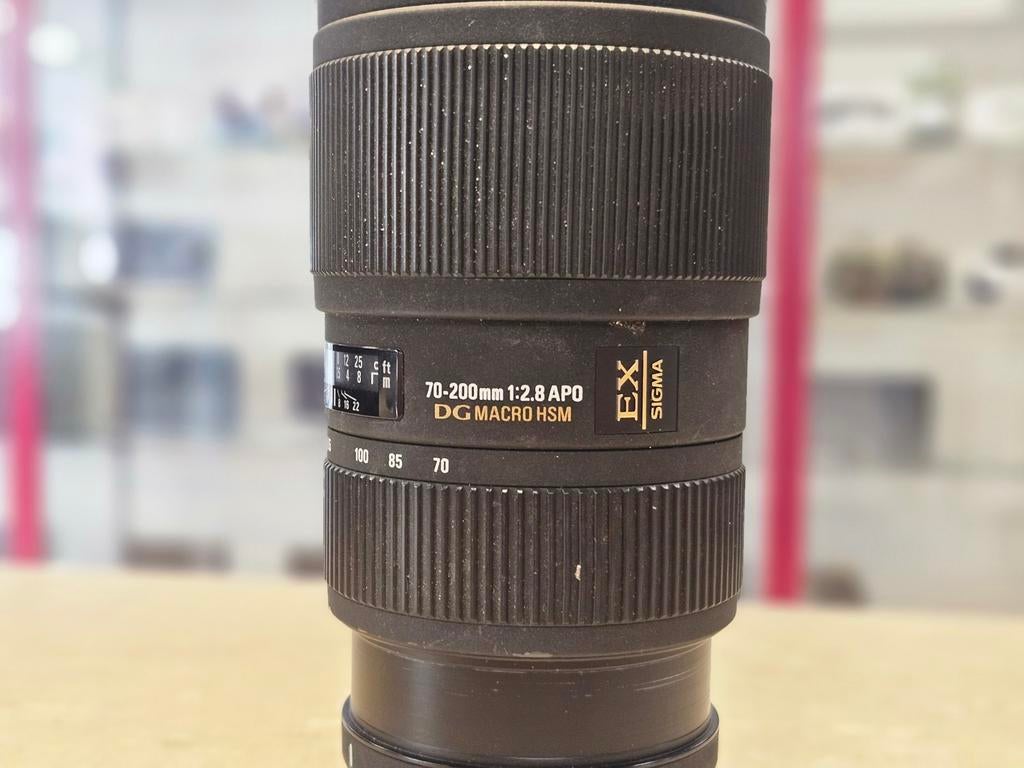 Sigma EX 70-200mm f/2.8 APO DG Macro HSM voor Nikon, Gebruikt, Nikon, Zoom, Nikon