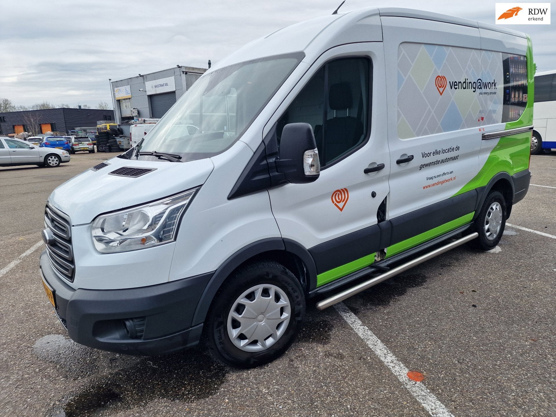 Ford Transit 350 2.0 TDCI L2H3 Trend, MOTOR DEFECT Inruil mo, Auto's, Voorwielaandrijving, Stof, 4 cilinders, 2800 kg