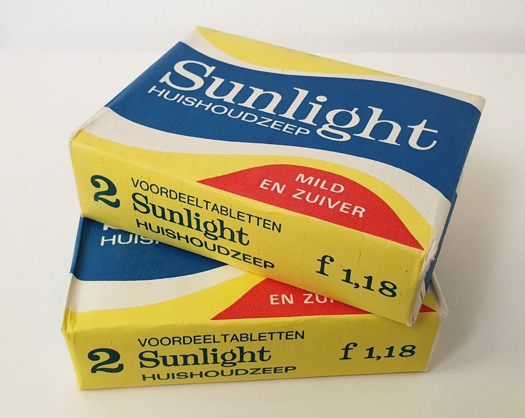 2 stukken Sunlight zeep, nieuw in verpakking, Verzenden, Nieuw
