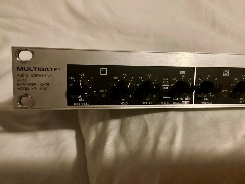 Behringer Multigate Pro FBQ1502 - 4 - kanaals Noise Gate, Muziek en Instrumenten, Effecten, Ophalen of Verzenden, Gebruikt, Overige typen