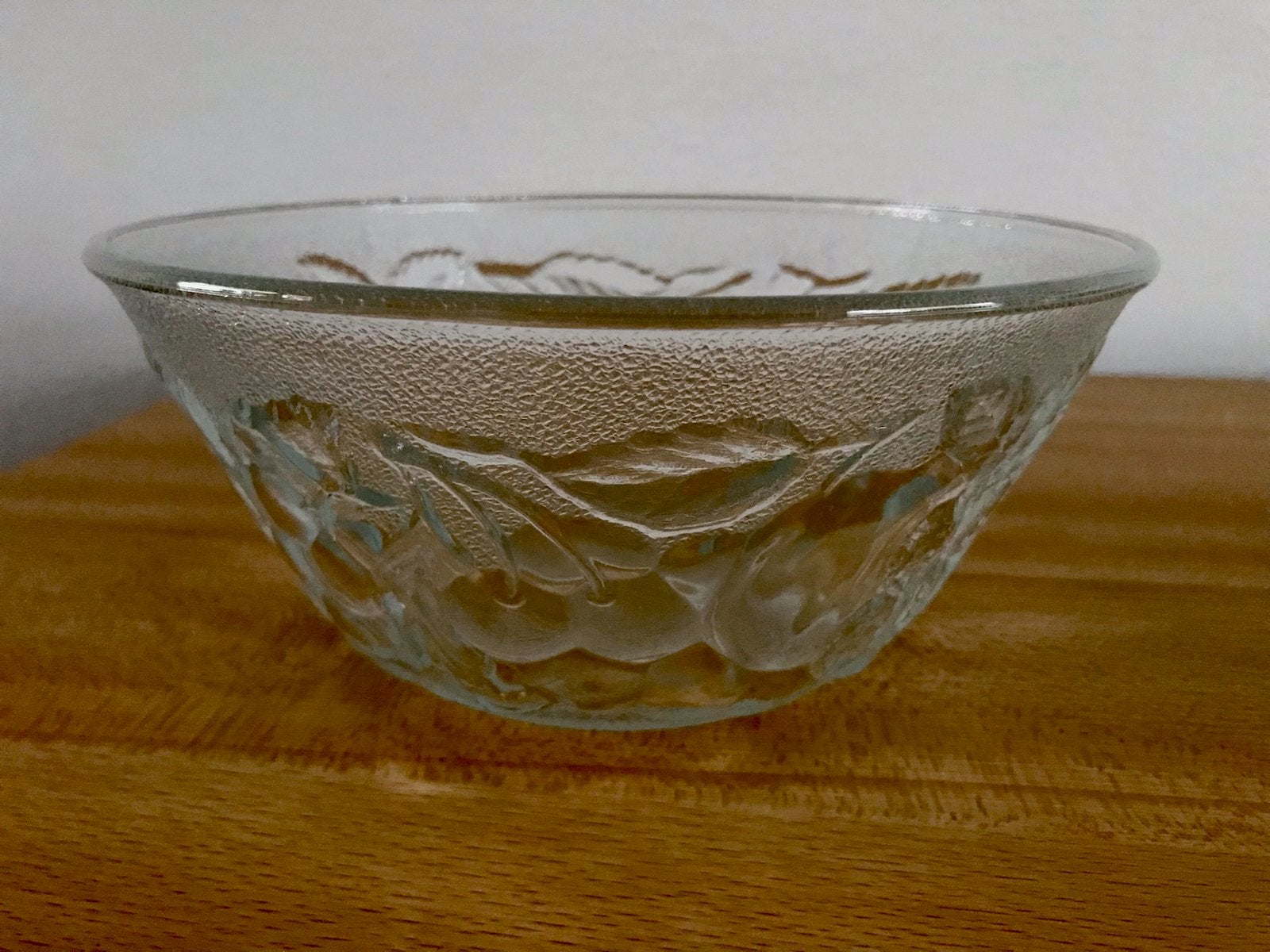 Glazen kom ( bv voor fruitsalade), Huis en Inrichting, Ophalen of Verzenden, Zo goed als nieuw, Glas, Schaal of Schalen