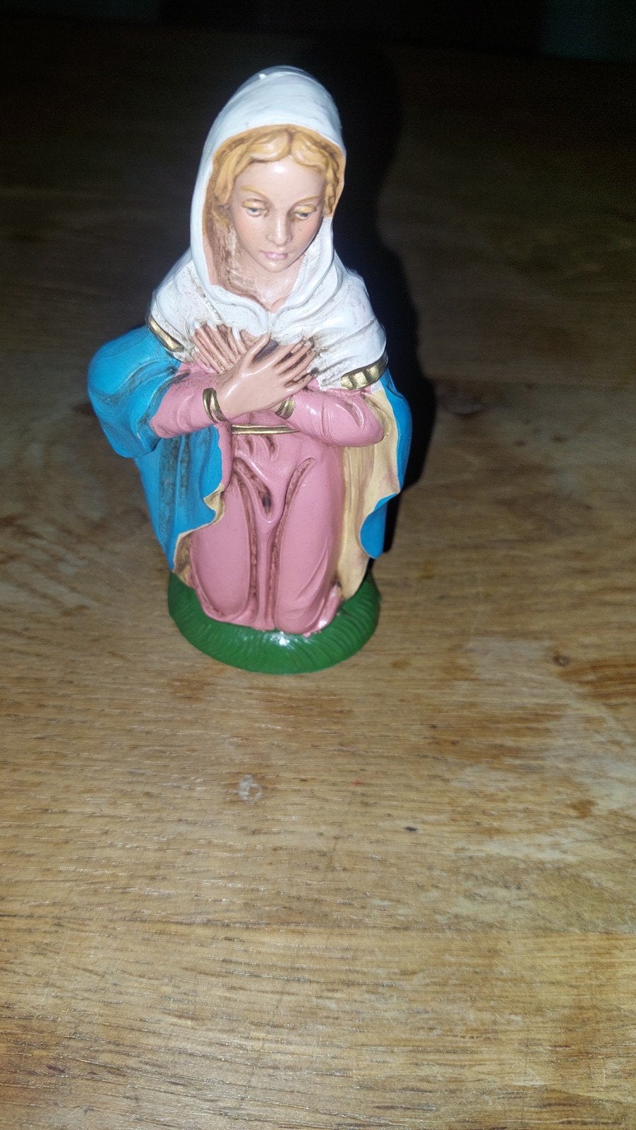 Vintage Italiaanse kerststal figuren., Verzenden, Gebruikt