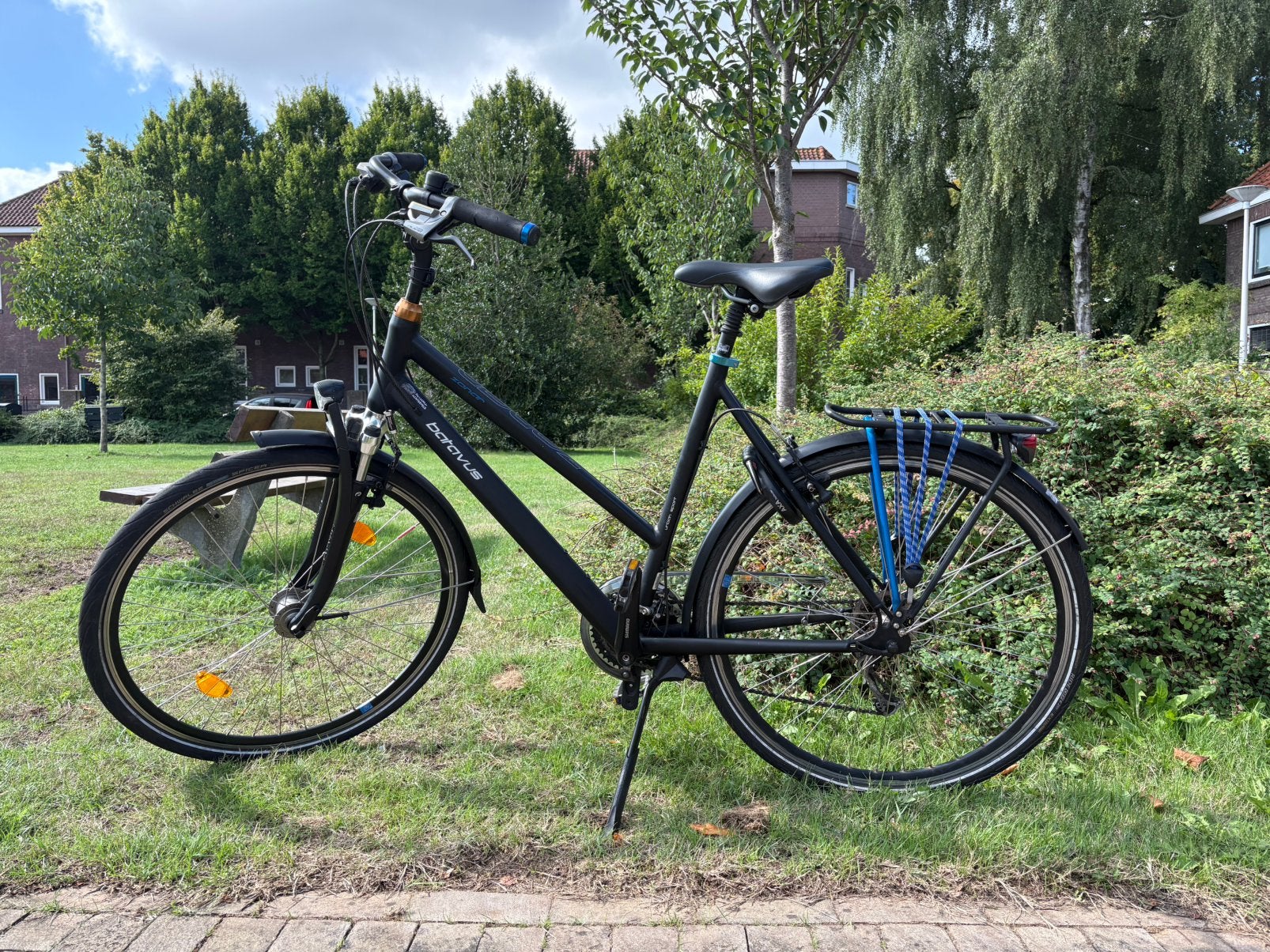 Batavus Zonar dames sportief lichtgewicht (maat 57), Ophalen, Gebruikt, Velgrem, Versnellingen