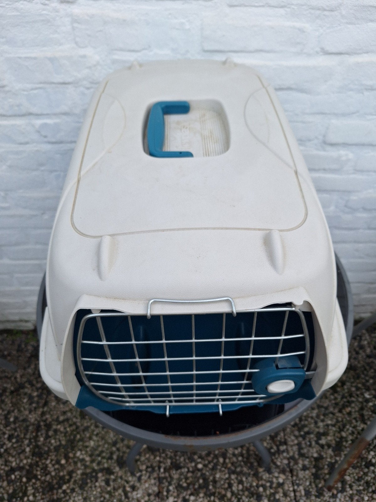 katten/konijnen reisbench, Dieren en Toebehoren, Ophalen, Gebruikt