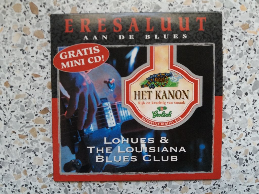Een single van "Eresaluut", aan de Blues., Cd's en Dvd's, Cd Singles, Ophalen of Verzenden, Zo goed als nieuw, Jazz en Blues