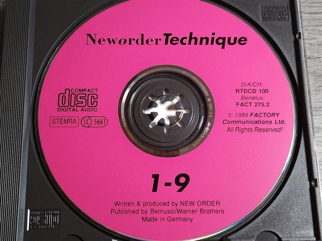 New Order - Technique, Ophalen of Verzenden, Zo goed als nieuw
