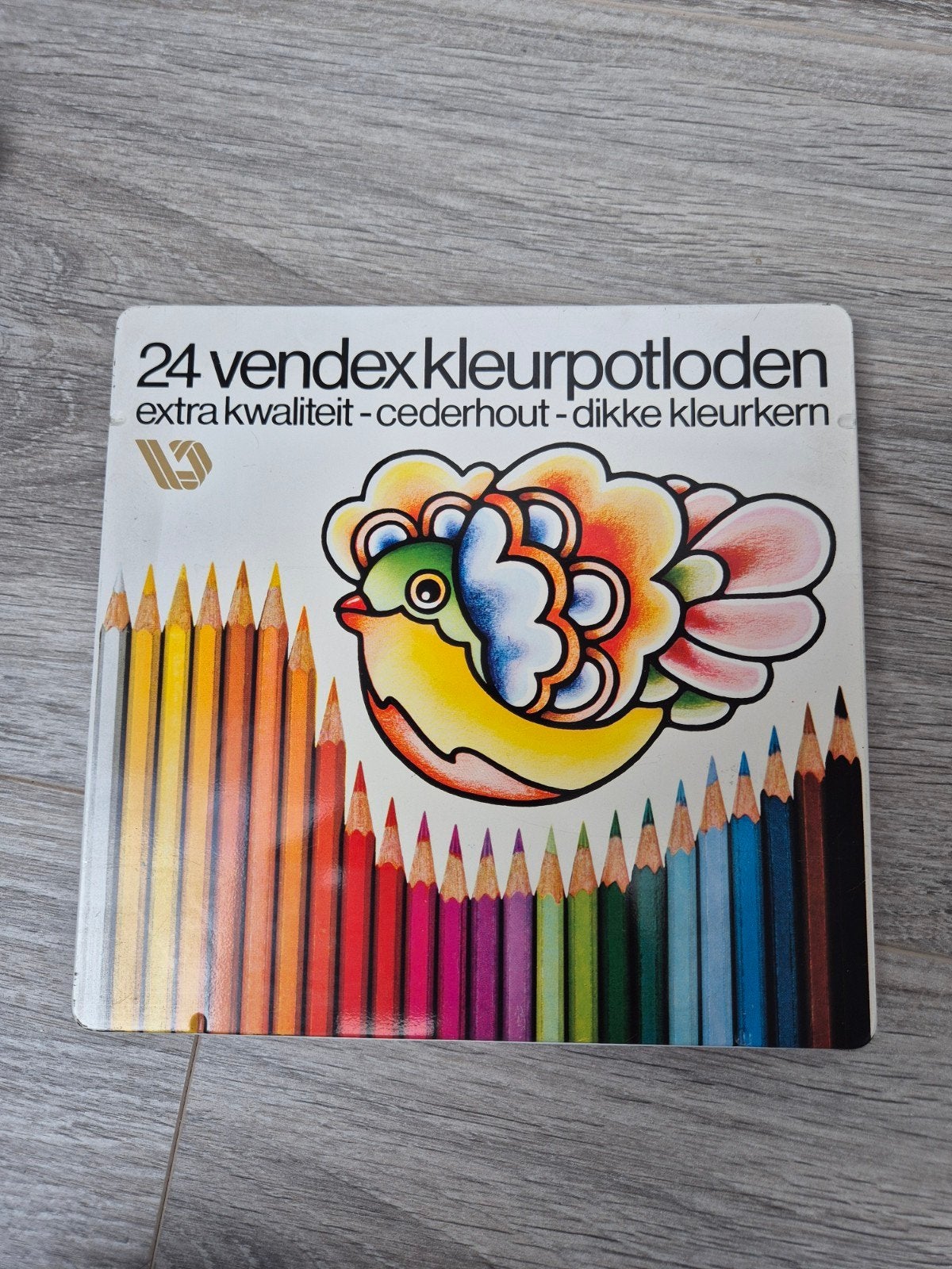 V&D Kleurpotloden - 24 Stuks - Vintage, Ophalen of Verzenden, Gebruikt, Potlood of Stift