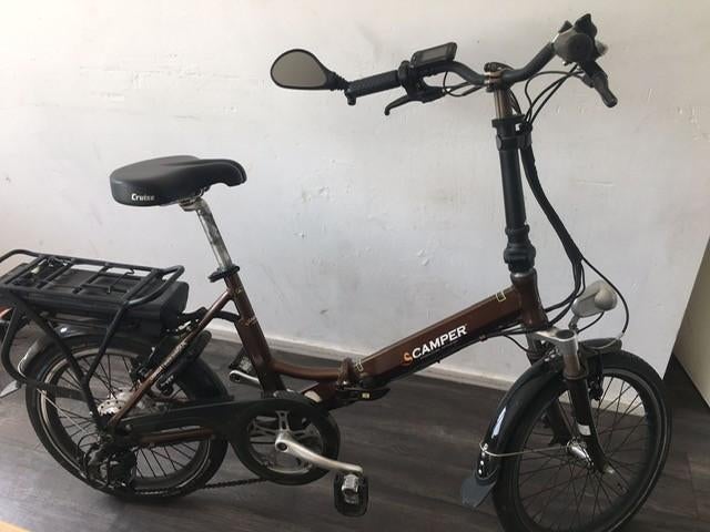 Electrische vouwfiets lacros Scamper S200, Fietsen en Brommers, Fietsen | Vouwfietsen, Ophalen of Verzenden, Gebruikt, 20 inch of meer