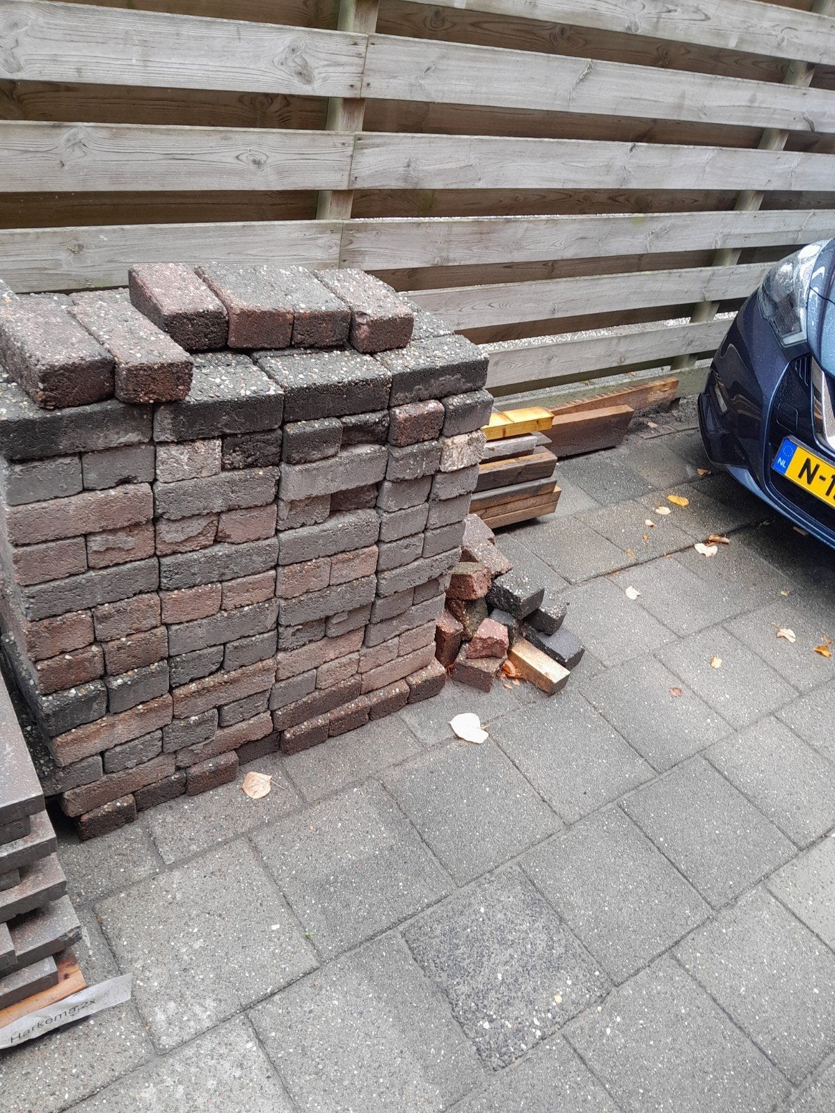 Gratis klinkers, Ophalen, Beton, Klinkers