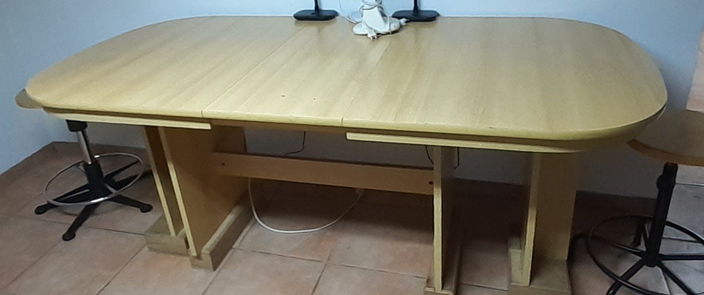 Gratis tafel 200 x 145 cm - Ophalen!, Ophalen, Gebruikt, 100 tot 150 cm, 200 cm of meer