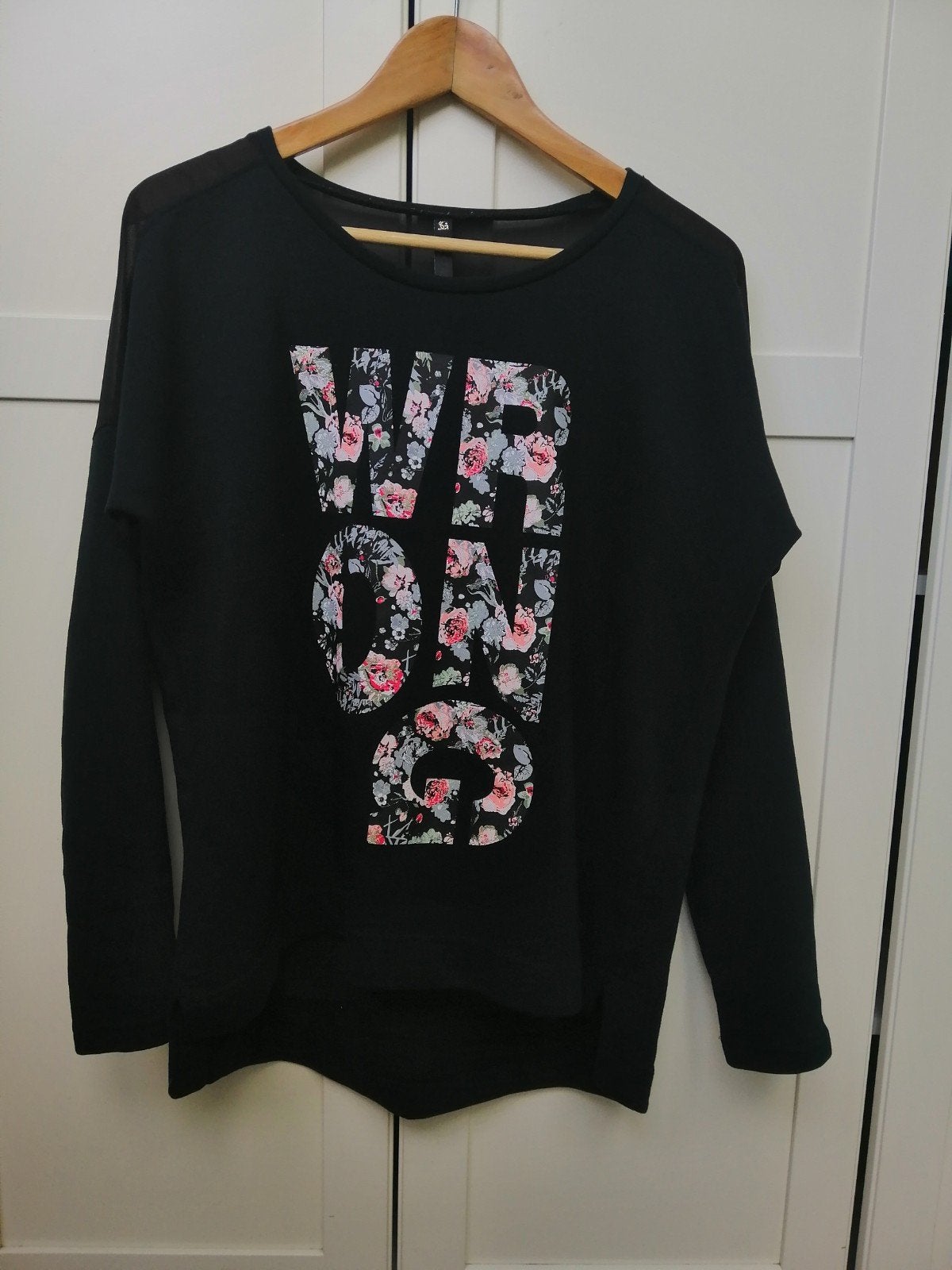 Truitje van Selena Gomez & Adidas neo, Ophalen, Maat 38/40 (M), Zwart, Lange mouw