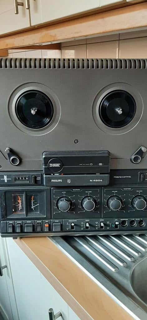 Philips N4504 Bandrecorder - Vintage Audio, Ophalen of Verzenden, Bandrecorder