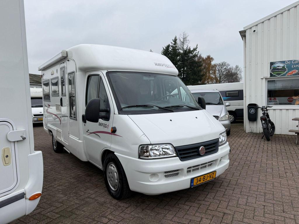 Rapido Le Randonneur 710F Airco Compact 2.8JTD, Caravans en Kamperen, Bedrijf, Rapido, Overige merken, Handgeschakeld