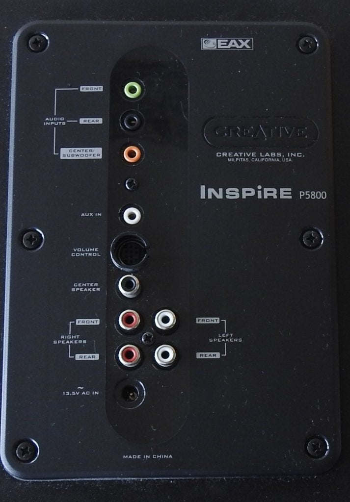subwoofer met 3 boxjes, Audio, Tv en Foto, Luidsprekers, Gebruikt, Subwoofer, 120 watt of meer, Ophalen