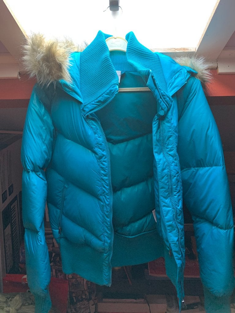 Winterjas van M en L Dames, Ophalen of Verzenden, Zo goed als nieuw, Zwart