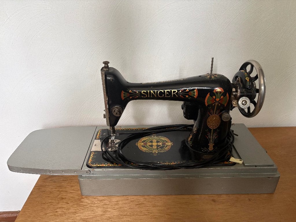Klassieke Singer naaimachine, Antiek en Kunst, Antiek | Naaimachines, Ophalen