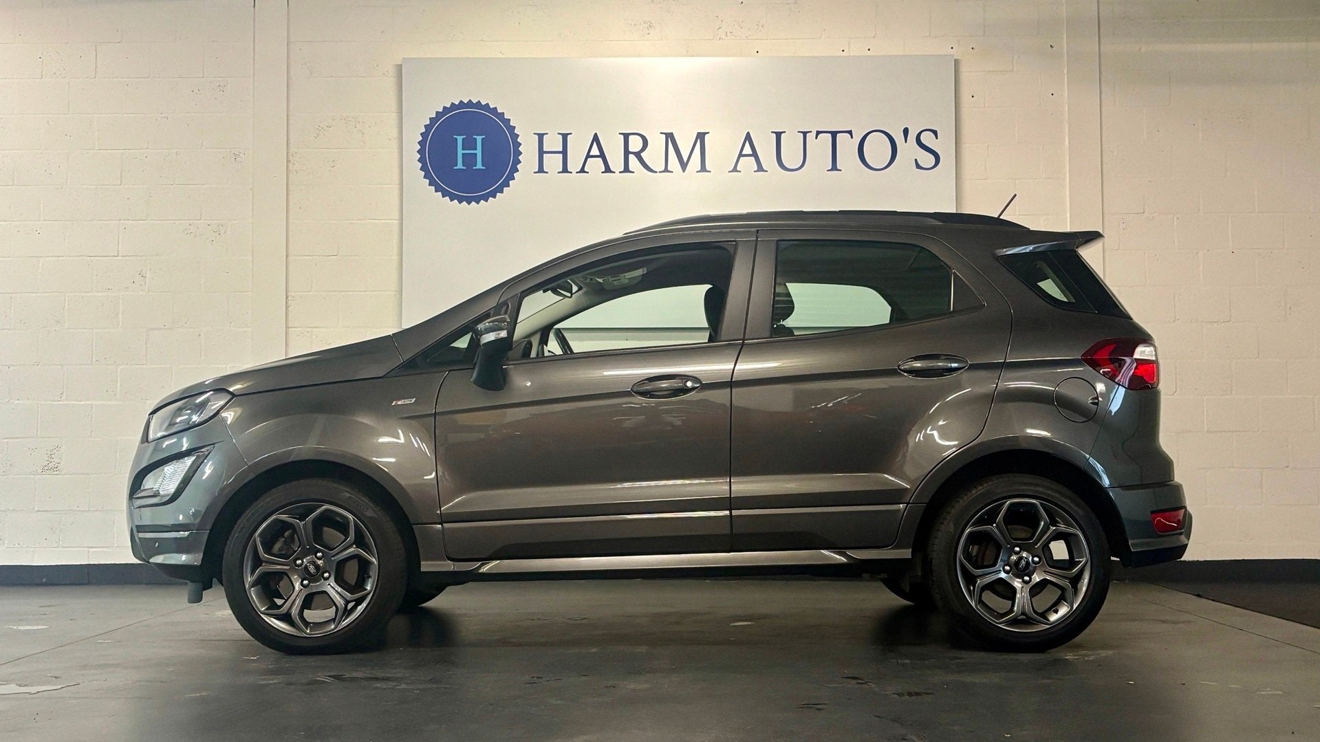 Ford EcoSport 1.0 EcoBoost ST-Line 125pk Automaat / Cruise /, Auto's, 1263 kg, 125 pk, Gebruikt, Zwart
