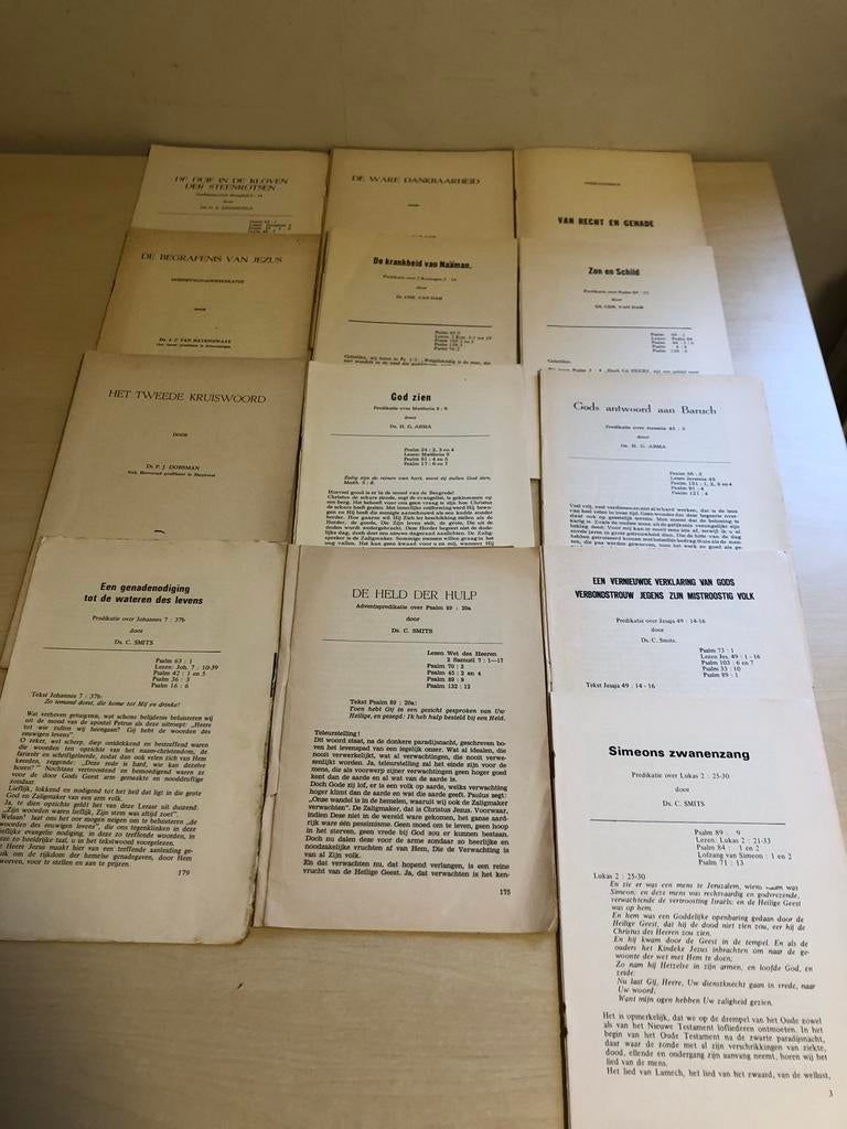 Preken door verschillende predikanten, Ophalen of Verzenden
