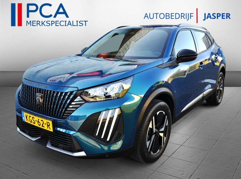 Peugeot 2008 1.2 Hyb 145 Allure pdc v+a carplay crc, Automaat, 136 pk, Gebruikt, Euro 6